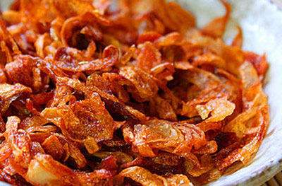 脱水后的油炸葱酥 脱水后的油炸葱酥